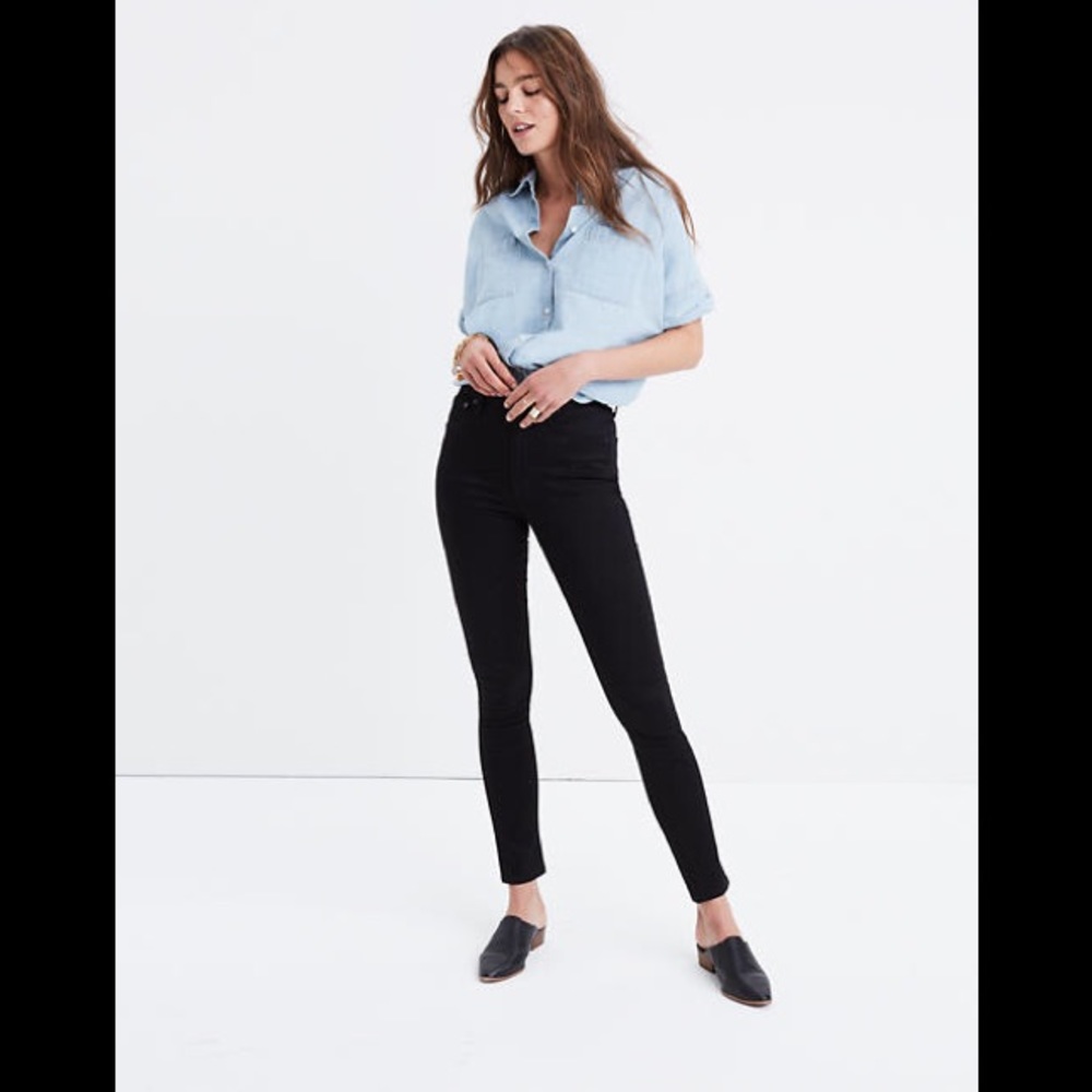Madewell 10” high-rise skinny, size 26, new